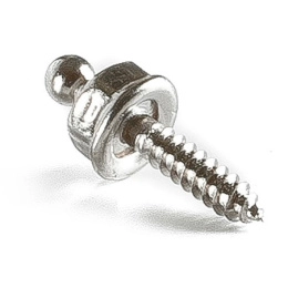 Крепление тента CIM низ 26мм хромированная латунь (1027-0320)